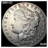 1889-CC Morgan Silver Dollar NEARLY UNCIRCULATED