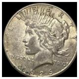 1926-S Silver Peace Dollar CLOSELY UNCIRCULATED