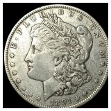 1891-O Silver Morgan Dollar NEARLY UNCIRCULATED