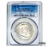 1953-D Franklin Half Dollar PCGS MS65 "Bugs Bunny