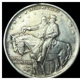 1925 Stone Mountain Silver Half Dollar CHOICE BU