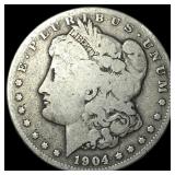1904-S Silver Morgan Dollar NICELY CIRCULATED