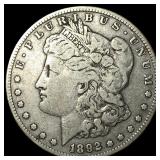 1892-S Silver Morgan Dollar NEARLY UNCIRCULATED