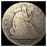 1875 Seated Liberty Half Dollar NICELY CIRCULATED