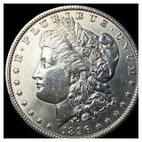 1896 Morgan Silver Dollar ABOUT UNCIRCULATED