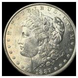 1887 Silver Morgan Dollar UNCIRCULATED