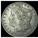 1899-S Morgan Silver Dollar NEARLY UNCIRCULATED