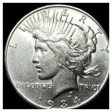 1934-S Peace Silver Dollar HIGH GRADE