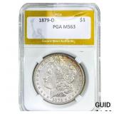 1879-O Morgan Silver Dollar PGA MS63