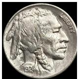 1924-D Buffalo Nickel NEARLY UNCIRCULATED