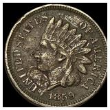 1859 Indian Head Cent NEARLY UNCIRCULATED