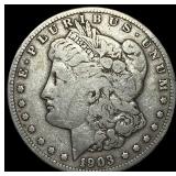 1903-S Silver Morgan Dollar ABOUT  UNCIRCULATED
