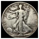 1920 Walking Liberty Half Dollar NEARLY UNCIRCULAT