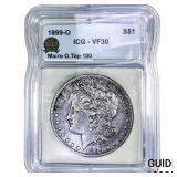 1899-O Morgan Silver Dollar ICG VF30