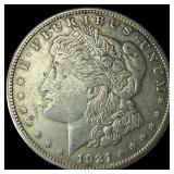 1921-S Silver Morgan Dollar CLOSELY UNCIRCULATED