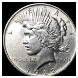 1922 Silver Peace Dollar UNCIRCULATED