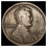 1909-S Lincoln Wheat Cent LIGHTLY CIRCULATED