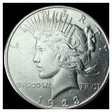 1923-S Silver Peace Dollar CLOSELY UNCIRCULATED