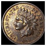 1873 Indian Head Cent CHOICE AU