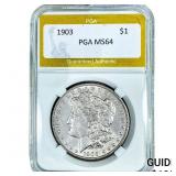 1903 Morgan Silver Dollar PGA MS64