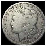 1901-O Silver Morgan Dollar LIGHTLY CIRCULATED