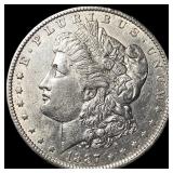 1887-O Morgan Silver Dollar CHOICE AU