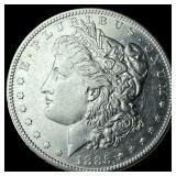 1885-S Silver Morgan Dollar LIGHTLY CIRCULATED