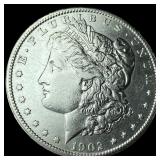 1902-S Silver Morgan Dollar CLOSELY UNCIRCULATED