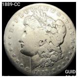 1889-CC Morgan Silver Dollar NICELY CIRCULATED