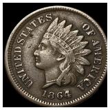 1864 Indian Head Cent CLOSELY UNCIRCULATED