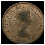 1962 Canada Bronze 1 Cent
