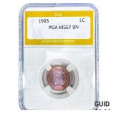 1903 Indian Head Cent PGA MS67 BN