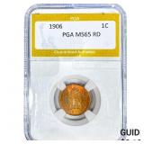 1906 Indian Head Cent PGA MS65 RD