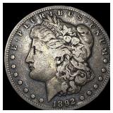 1892-S Silver Morgan Dollar NEARLY UNCIRCULATED