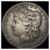 1892-S Silver Morgan Dollar NEARLY UNCIRCULATED