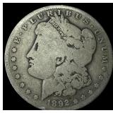 1892 Silver Morgan Dollar NICELY CIRCULATED
