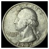 1937-S 1937-S Silver Washington Quarter UNCIRCULAT