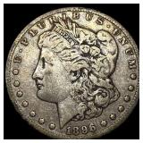 1896-S Silver Morgan Dollar ABOUT UNCIRCULATED