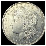 1921 Silver Morgan Dollar CHOICE BU