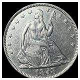1858 Seated Liberty Half Dollar UNCIRCULATED