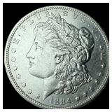 1884-S Silver Morgan Dollar UNCIRCULATED