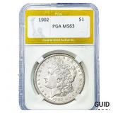 1902 Morgan Silver Dollar PGA MS63