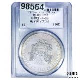 2014 Silver Eagle PCGS MS70