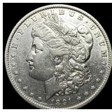 1891-O Silver Morgan Dollar CLOSELY  UNCIRCULATED