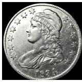 1834 Capped Bust Half Dollar CHOICE AU