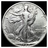 1927-S Silver Walking Liberty Half Dollar  CLOSEL