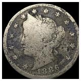 1886 Liberty Head Nickel NICELY CIRCULATED