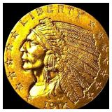 1914 $2.50 Gold Quarter Eagle