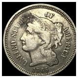 1865 Nickel Three-Cent Piece UNCIRCULATED