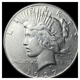 1927 Silver Peace Dollar UNCIRCULATED
